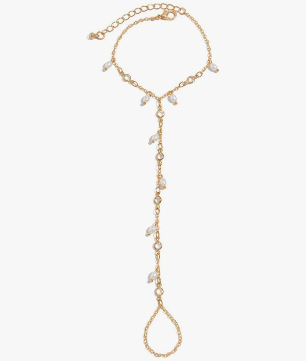 Pearl Link Hand Chain