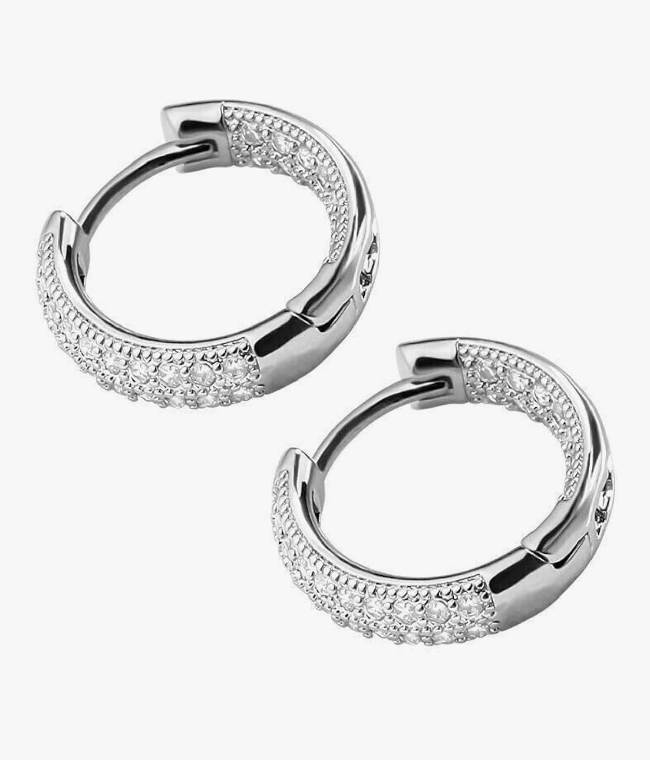 Mini Pavé Hoops
