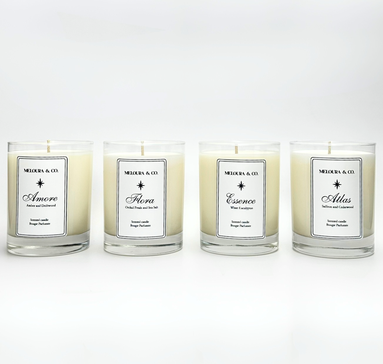 The Classic Candle Collection – Essence, Amore, Atlas & Flora